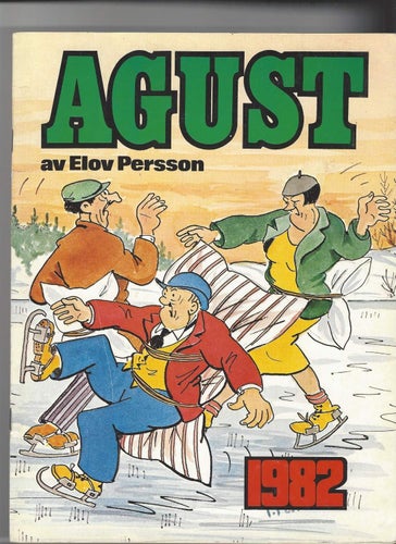 Agust Jul album 1981 och 1982 skick vf