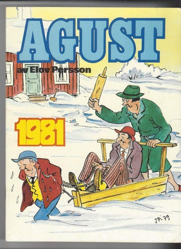 Agust Jul album 1981 och 1982 skick vf