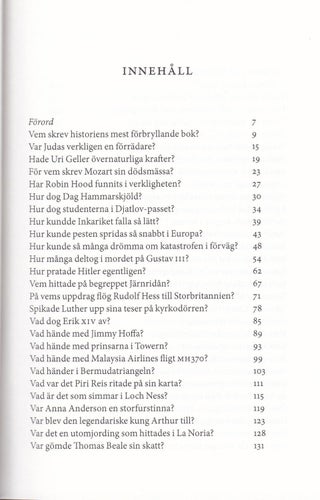 Rydén, Daniel: Den märkligaste boken i världen & andra mysterier.