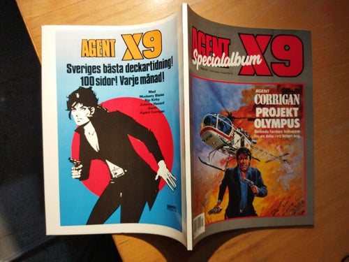 Agent X9 Specialalbum Agent Corrigan projekt Olympus. Very Fine plus
