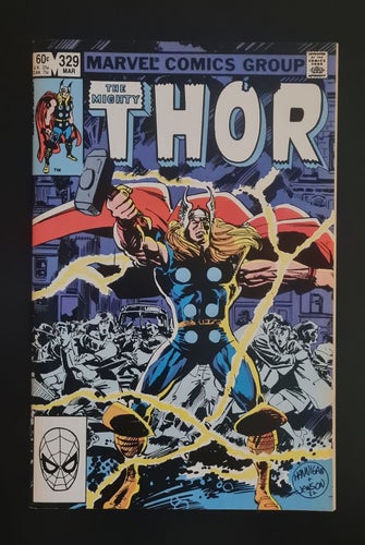 Thor (1962 Marvel 1st Series Journey Into Mystery) #329A