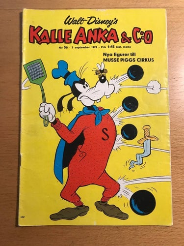 Kalle Anka & C:o, Walt Disney, 1970