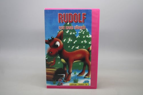 Rudolf och hans vänner - Svenskt tal - VHS