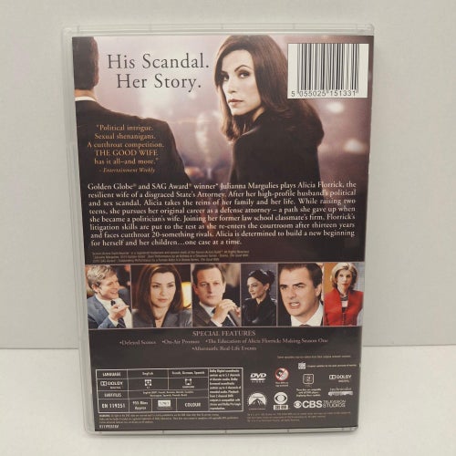 The Good wife Säsong 1 - Region 2, DVD-Film, Svensk text, Fint skick