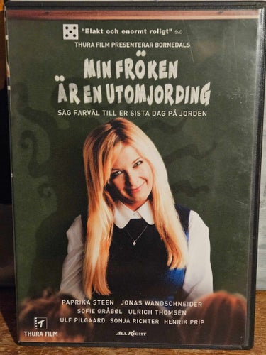 Min fröken är en utomjording (Familj/Komedi/Sci-Fi, 2007) – DVD
