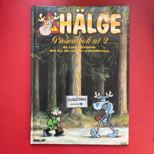 4 böcker HÄLGE Presentbok nr 2, 3, 4, 5 Lars Mortimer 1997-2000