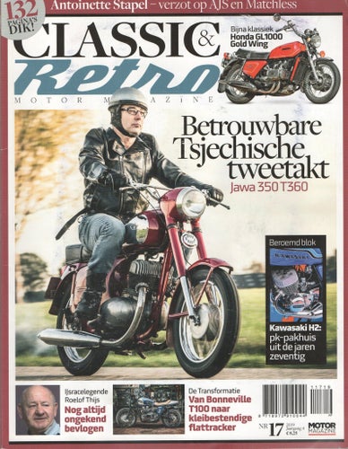 Classic & Retro Motor Magazine Jawa 350 mm