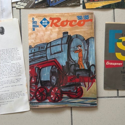 Roco Neuheiten '83 tidningar och katalog
