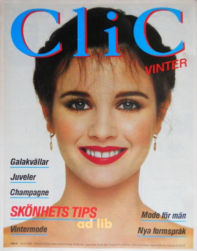 CLIC VINTER - ANNONS REKLAM FÖR TIDNINGEN, PRESSKLIPP 1983