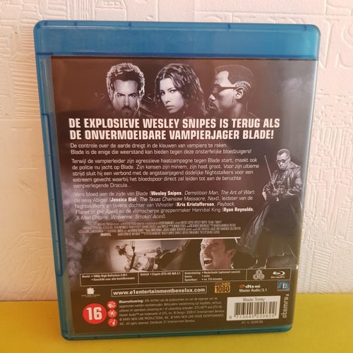 Blu-ray - Blade Trinity - Mycket Fint Skick