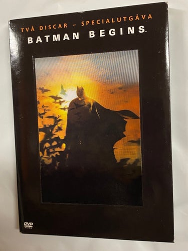 DVD Batman Begins Två Discar Specialutgåva TOPPSKICK