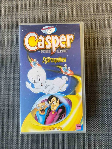 Casper det snälla lilla spöket - Stjärnspöken- VHS