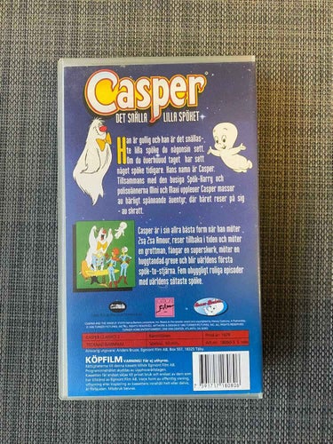 Casper det snälla lilla spöket - Stjärnspöken- VHS