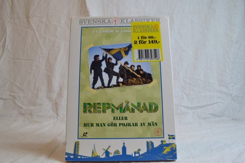 Repmånad Svenska Klassiker #6 DVD Inplastad