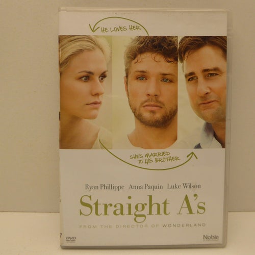 Straight A´s - Region 2, DVD-film, Svensk text, Fint skick