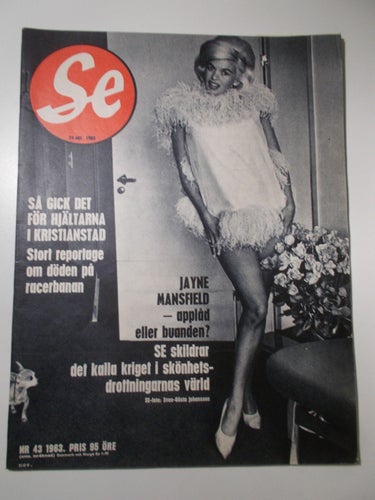 SE Nr 43 1963 Jayne Mansfield Marlene Dietrich