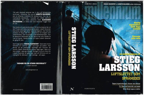 LUFTSLOTTET SOM SPRÄNGDES - Stieg Larsson (2007)