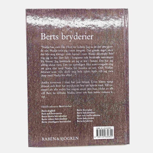 Berts bryderier - Sören Olsson & Anders Jacobsson