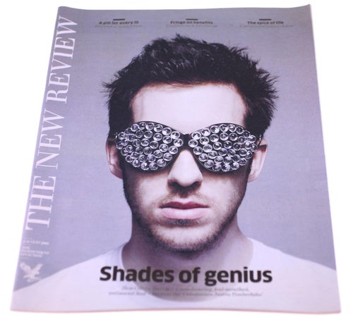 The New Review-Independent on Sunday magazine-Calvin Harris-FREE postage