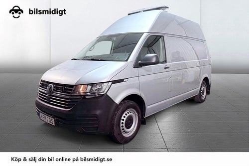 Volkswagen Transporter T30 2.0 4M Aut Drag Extra Hög Ramp 3-sits Värmare Kamera