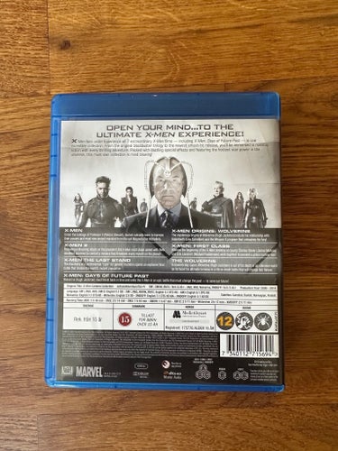 X-Men: The Cerebro Collection - 7 Filmer Blu-ray Box