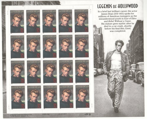 USA - KL. 2745 - HOLLYWOOD-LEGENDER - JAMES DEAN**