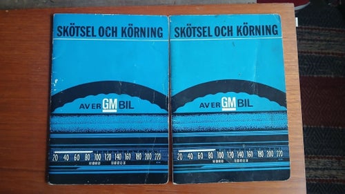 Skötsel och Körning av Er GM Bil chevrolet opel Buick gmc Pontiac