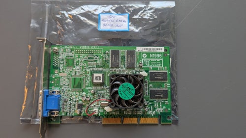 NVIDIA GeForce 2 MX400 32MB AGP grafikkort