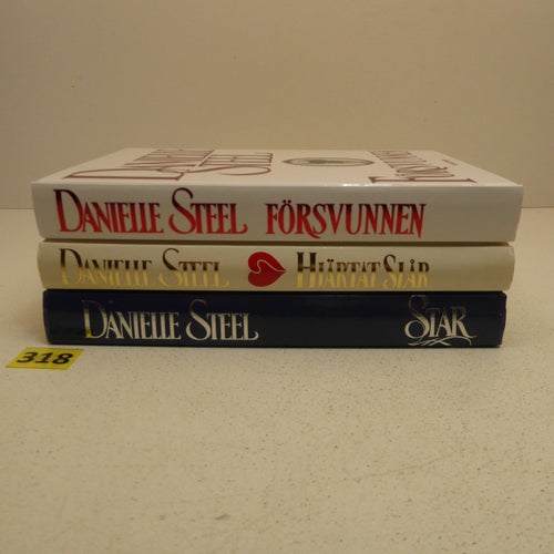 Danielle Steel x3 Bokpaket med hårdpärm - Titlar i beskrivning