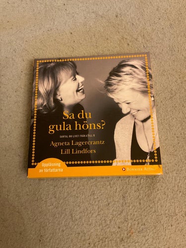 Sa du gula höns? - svenska ljudbok audio bok audiobok biografi