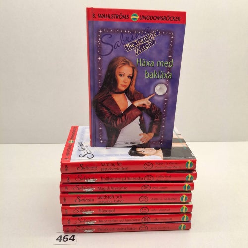 Sabrina the teenage witch x8 Bokpaket - Ungdomsböcker - Se bilder för titlar
