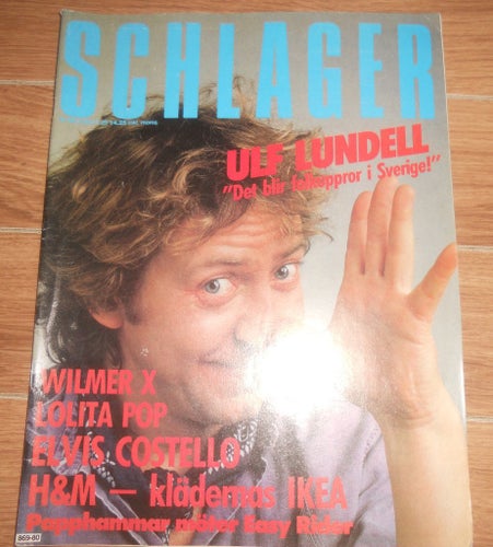 Schlager 211983 Ulf Lundell, Lolita Pop, Annabel Lamb, Wilmer X