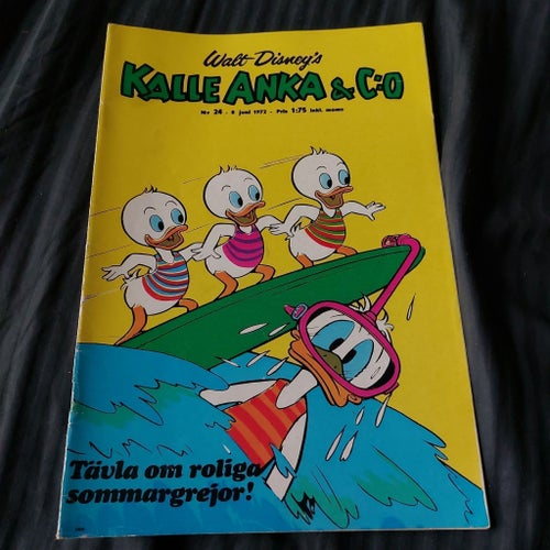 Kalle anka o co 1972 -nr 24