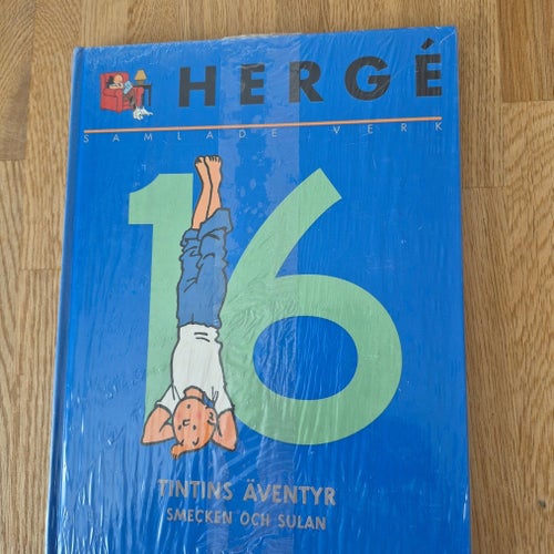 Herge Tintins Äventyr Nr 16 Smecken och Sulan