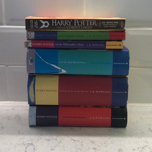 Harry Potter x 6 ENG böcker/pockets - J.K. Rowling