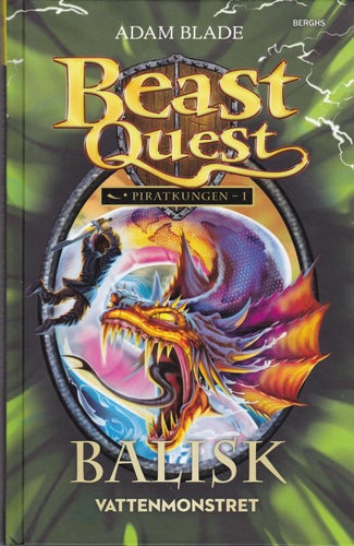 Adam Blade / Beast Quest / Piratkungen 1 / Balisk - Vattenmonstret / Nyskick