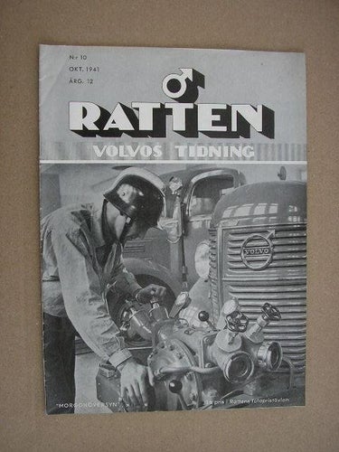 VOLVO Tidning Ratten 1941 Nr. 10