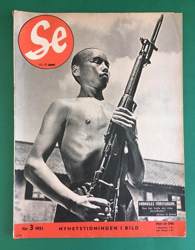 SE nr 3 1951 - Formosa, "Svenne Berka", Ning-Tsu Malmqvist m.m.