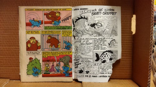 Bamse 1977 nr 7, lässkick