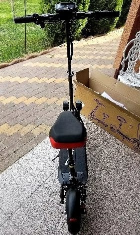 800W-48V-15Ah hopfällbar elskoter för vuxna, elsparkcykel, elektrisk skoter