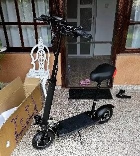 800W-48V-15Ah hopfällbar elskoter för vuxna, elsparkcykel, elektrisk skoter