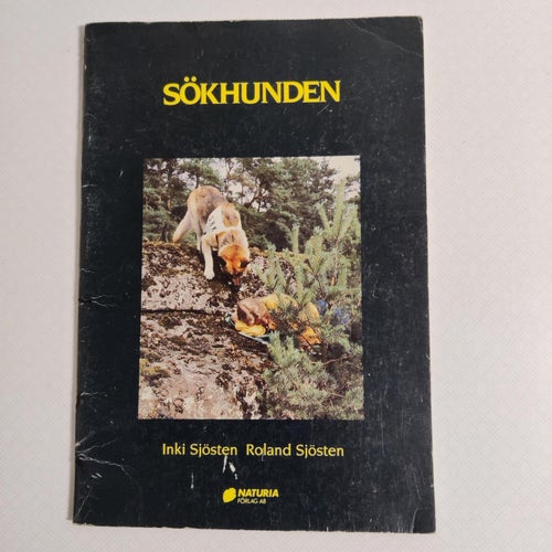 Sökhunden (hft) instruktionsbok om hur du tränar hunden till sökhund