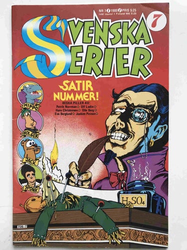 Svenska Serier - 1980:7 VG-FN