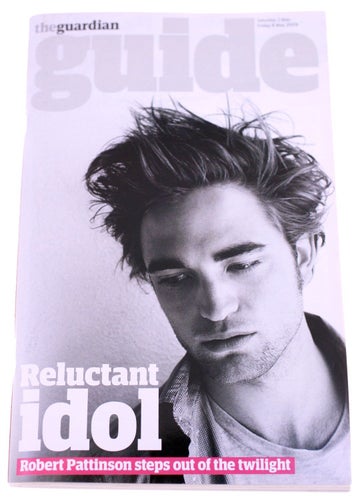 The Guardian Guide magazine-Robert Pattinson cover-May 2nd 2009-Weight 122g-NEW