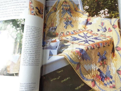 TYSK TIDNING; Burda Patchwork Quilten und Applizieren, 38 modeller