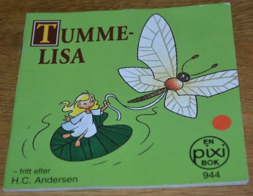 Äldre Pixibok Tummelisa H.C Andersen