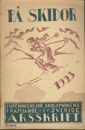 På skidor, 1923