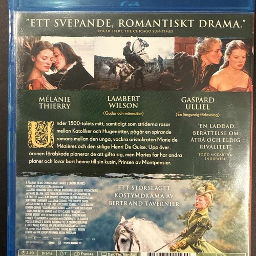 The Princess of Montpensier (Blu-Ray)