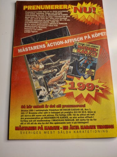 Shang-Chi's Händer, Mästaren på Karate Nr 4