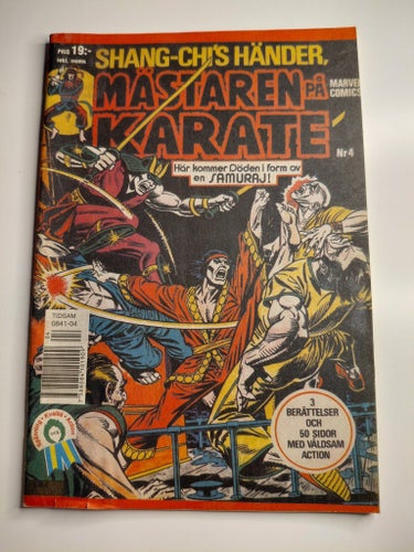 Shang-Chi's Händer, Mästaren på Karate Nr 4